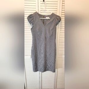 Calvin Klein cap sleeve sheath dress